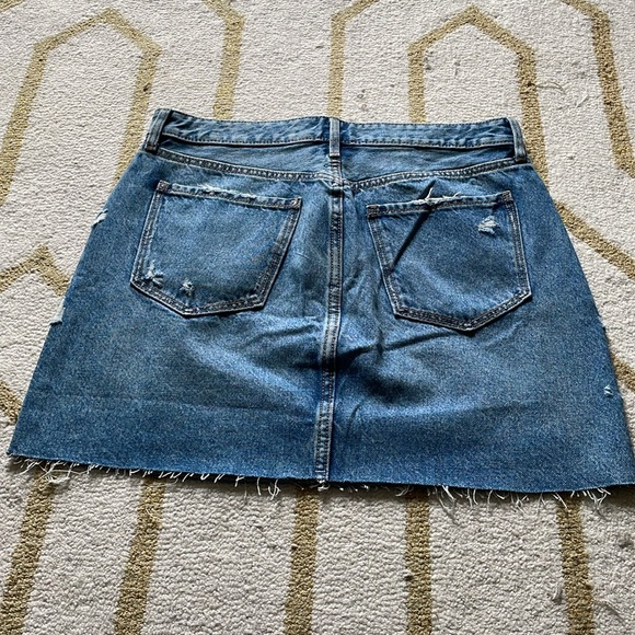 Old Navy High Rise Denim Skirt, Sz. 12 - Picture 2 of 8